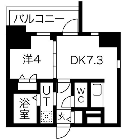 ザ・レジデンスパーク久屋大通の物件間取画像